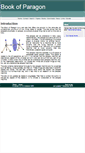 Mobile Screenshot of bookofparagon.com
